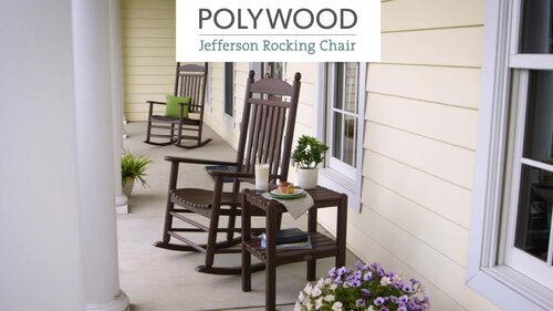 POLYWOOD Jefferson 3 Piece Rocker Set Reviews Wayfair